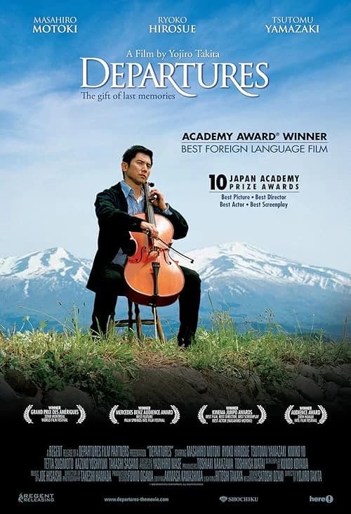 Departures film posteri