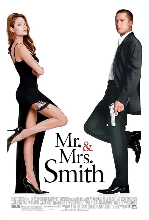 Mr. & Mrs. Smith film posteri