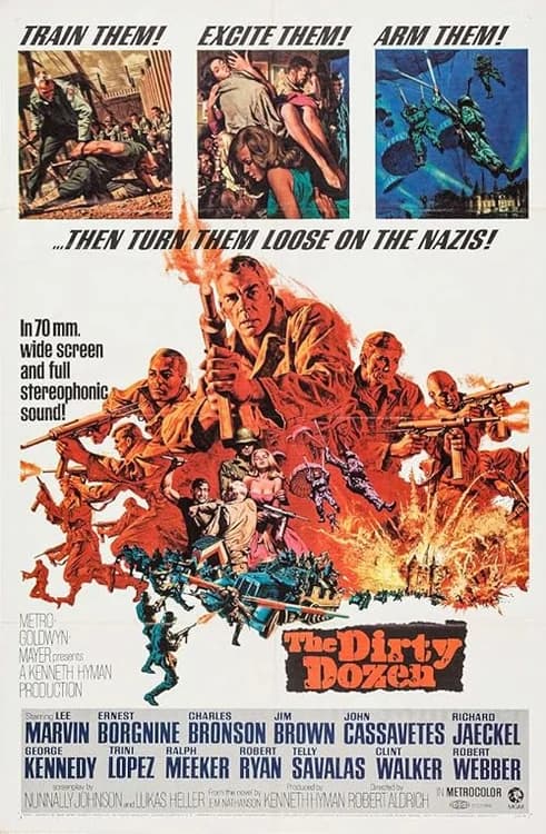 The Dirty Dozen film posteri