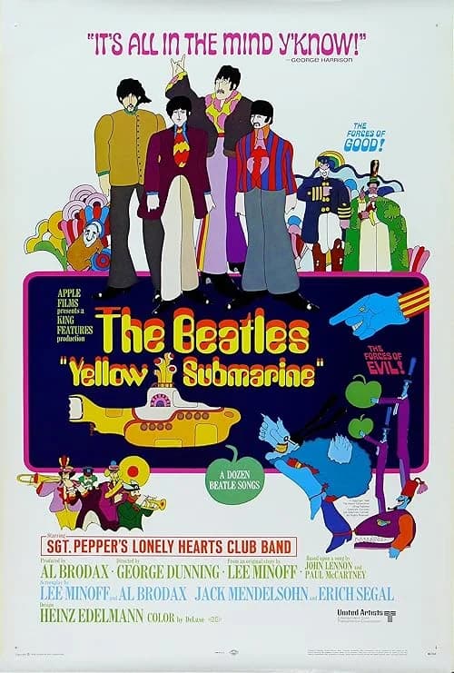 Yellow Submarine film posteri